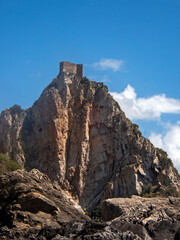 Castello di Sant'Alessio Siculo visto da Fondaco del Prete