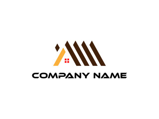 Abstract athlete real state logo vector design. Gym, sports games, fitness, business, trainer vector logo.  Quotation marks and symbol with modern colors vector design.