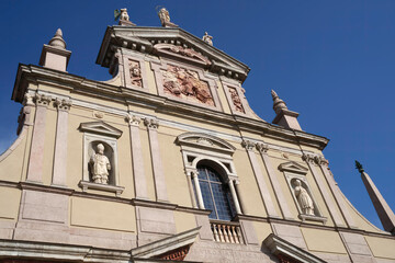 Historic Certosa di Garegnano in Milan, Italy
