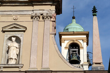 Obraz premium Historic Certosa di Garegnano in Milan, Italy