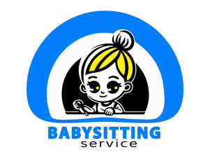 babysitting service logo