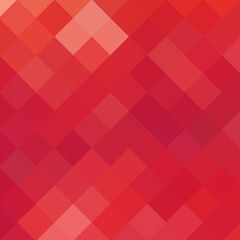 Pattern red pixel background, pattern. Red pixel wallpaper. Vector illustration.