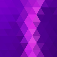 Purple triangles. Modern vector design. Decor element. eps 10