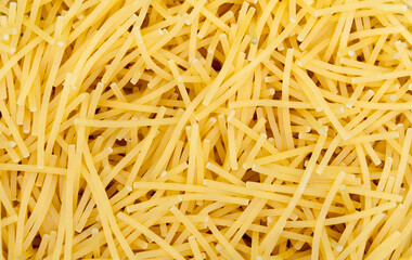 top view Italian pasta background