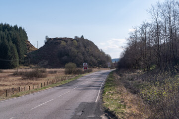 road in the scotland