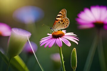 butterfly on flower