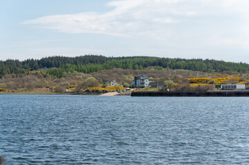 Fototapeta na wymiar sea view in scotland