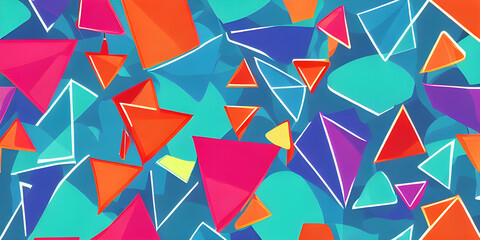 Shapes and Colors background 1 