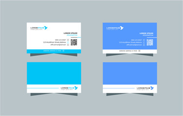 Business card template. Visiting card layout design.professional name card design.