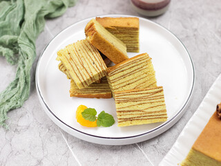 Lapis Legit or Spekoek or Thousand layers cake.