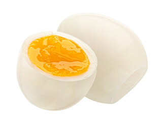 Eggs isolated on white background