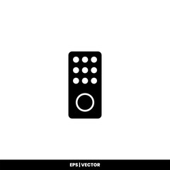 Fototapeta na wymiar Remote icon vector illustration logo template for many purpose. Isolated on white background.