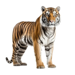 Obraz na płótnie Canvas tiger transparent background, png