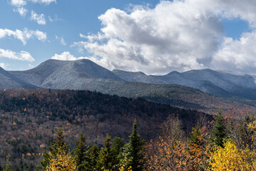White Mountains Landscape in Late Autumn