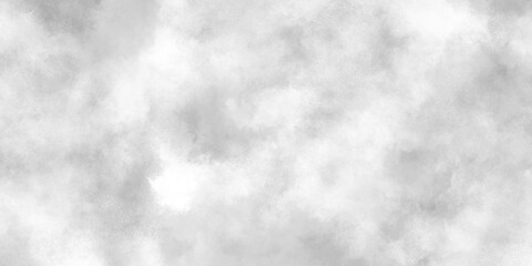 Abstract cloudy silver ink effect white paper texture, Old and grainy white or grey grunge texture, black and whiter background with puffy smoke, white background illustration.	