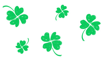 四葉のクローバーセット　緑 