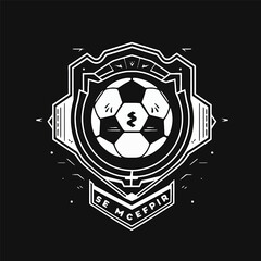 Soccer Team Badge Logo