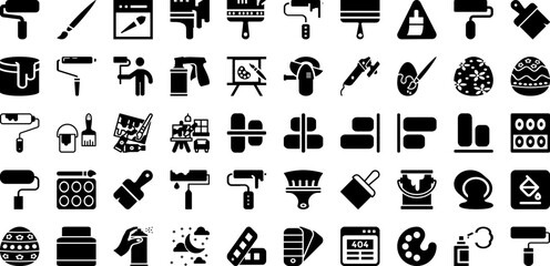 Pain Icon Set Isolated Silhouette Solid Icons With Pain, Vector, Line, Medical, Health, Body, Icon Infographic Simple Vector Illustration