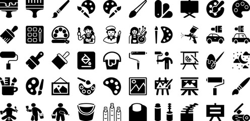 Pain Icon Set Isolated Silhouette Solid Icons With Body, Pain, Line, Icon, Vector, Medical, Health Infographic Simple Vector Illustration