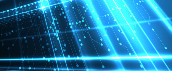 Naklejka premium abstract futuristic fade computer technology business background