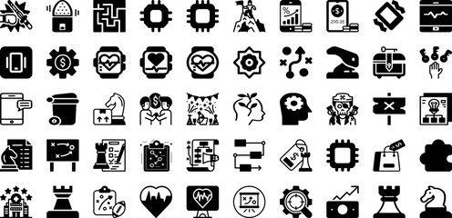 Rate Icon Set Isolated Silhouette Solid Icons With Rate, Sign, Vector, Icon, Line, Outline, Rating Infographic Simple Vector Illustration