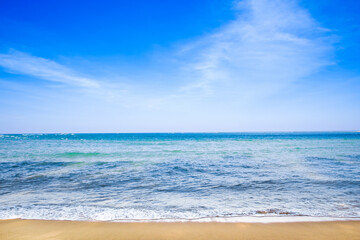 Beautiful landscape of the Indian Ocean coast