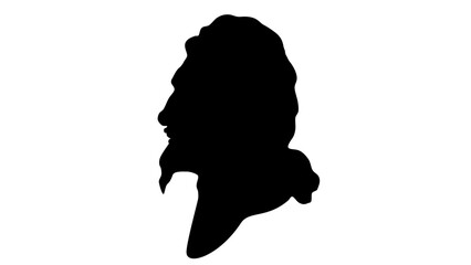 Charles I of England, silhouette
