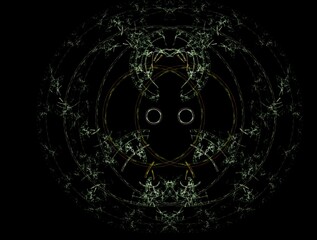 Imaginatory fractal abstract background Image