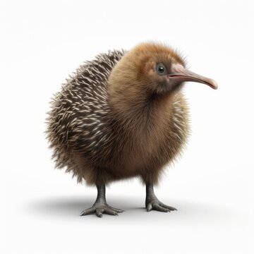 animal, bird, isolated, kiwi, rodent, white, pet, bird, baby, mammal, chicken, chick, domestic, fur, small, cute, tail, white background, studio, wildlife, pets, mice, looking, young, isolated on whit