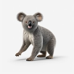 koala, australia, animal, bear, marsupial, tree, wildlife, nature, eucalyptus, mammal, australian, wild, fur, zoo, cute, baby, branch, native, grey, leaf, white background, isolated, koala bear, furry