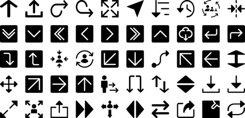 User Icon Set Isolated Silhouette Solid Icons With Symbol, Vector, Business, Web, People, Icon, User Infographic Simple Vector Illustration