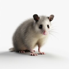 opossum, ferret, animal, pet, polecat, white, mammal, isolated, rodent, fur, white background, brown, domestic, hamster, mustela, rat, studio, furry, vertebrate, animals, studio shot, nature, mouse, i