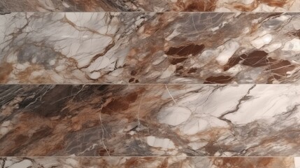 Obraz na płótnie Canvas Ceramic floor tiles and wall tiles natural marble. AI generated.