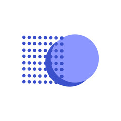 memphis shapes element desain