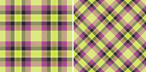 Background pattern tartan. Check textile texture. Plaid vector seamless fabric.