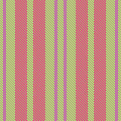 Vertical textile fabric. Vector background stripe. Seamless texture lines pattern.