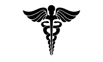Caduceus Medical Symbol Vector And Clip Art
