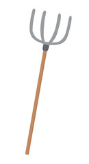 Garden fork, garden tool, garden equipment 