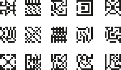 pixel logo icon