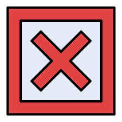 Obraz premium Cross Icon