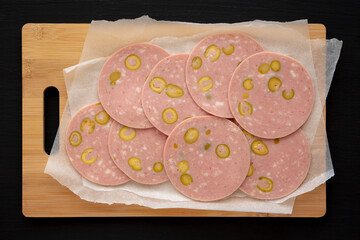 Organic Sliced Mortadella with Olives Ready to Eat