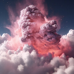 brain and cloud - Generated by Artificial Intelligence