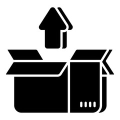 A creative design icon of remove from basket