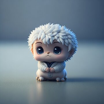 figurine of a child  generative artificial intelligence 