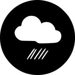 rain icon vector symbol design illustration