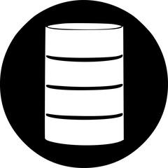 data storage icon vector symbol design illustration