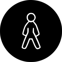 human icon vector symbol design illustration