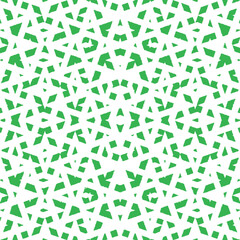 Fototapeta na wymiar Seamless geometric ornamental vector pattern. Abstract green background Seamless abstract pattern background with a variety of colored circles.