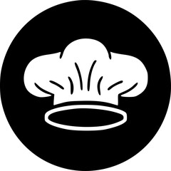 chef hat icon vector symbol design illustration