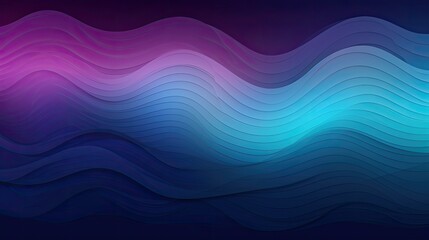 Obraz na płótnie Canvas Horizontal colorful abstract wave background with midnight blue, light gray and moderate violet colors. Generative AI
